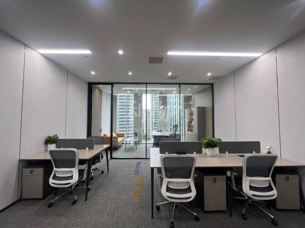晶耀前滩写字楼113m2办公室6.50元/m2/天 精装带家具